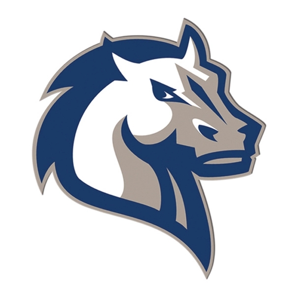 Horse shaped hand fan without stick with a high gloss finish.... from ASI 67620 Lion Circle Corp / Lion/Circle