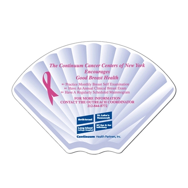 Shell shape fan without a stick.... from ASI 67620 Lion Circle Corp / Lion/Circle