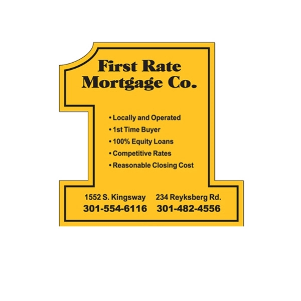 Number 1 fan shape fan without a stick.... from ASI 67620 Lion Circle Corp / Lion/Circle