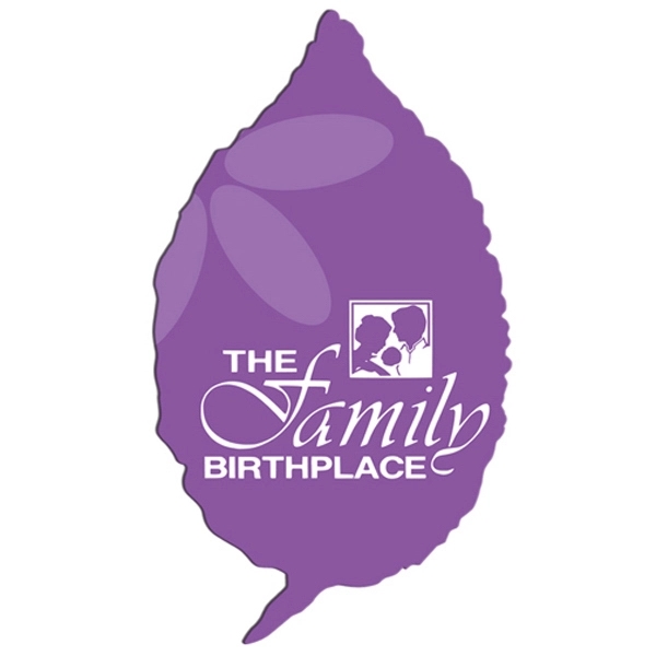 Leaf shaped hand fan without stick with a high gloss finish.... from ASI 67620 Lion Circle Corp / Lion/Circle