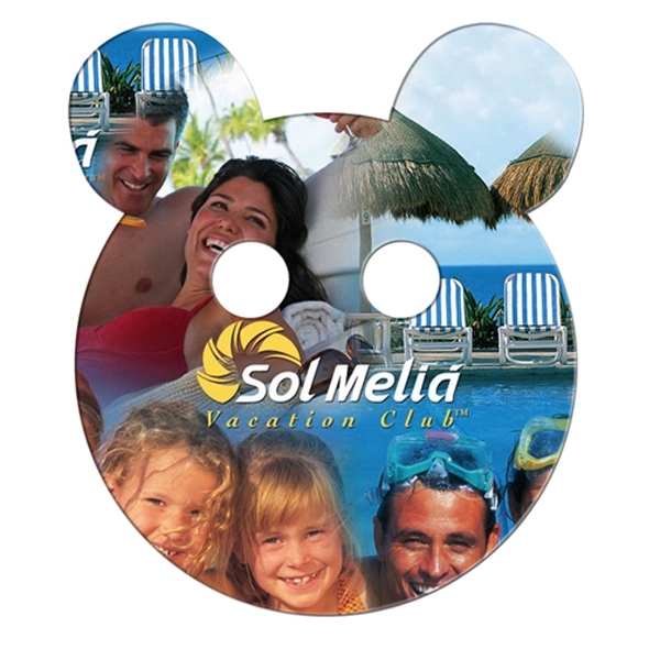 Panda bear shaped hand fan without stick with a high gloss... from ASI 67620 Lion Circle Corp / Lion/Circle