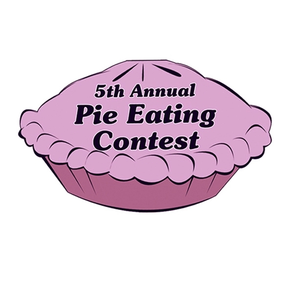 Pie shaped hand fan without stick with a high gloss finish.... from ASI 67620 Lion Circle Corp / Lion/Circle