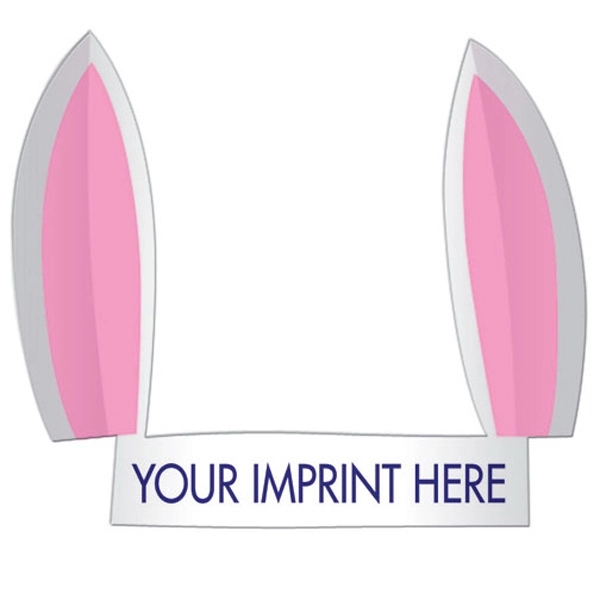 Bunny ears headband made from 14 pt., high density, white poster... from ASI 67620 Lion Circle Corp / Lion/Circle