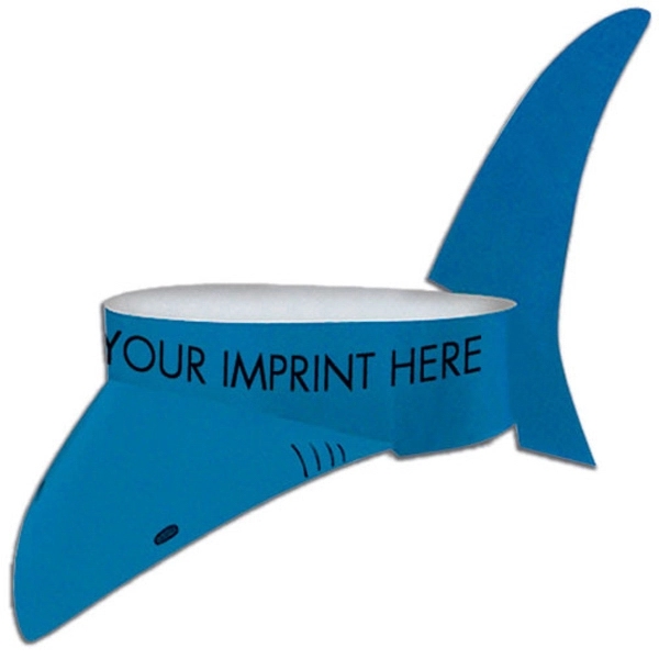 Shark headband made from 14 pt. high density, white poster board.... from ASI 67620 Lion Circle Corp / Lion/Circle