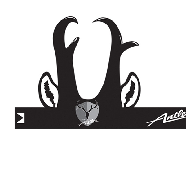Buck antler visor made from 14 pt., high density, white poster... from ASI 67620 Lion Circle Corp / Lion/Circle