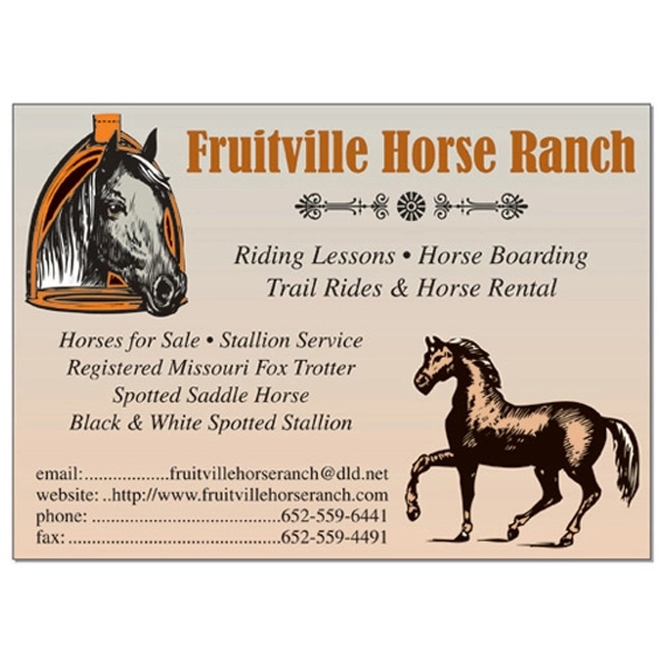 Large rectangle shape 20 mil magnetic memo holder.... from ASI 67620 Lion Circle Corp / Lion/Circle