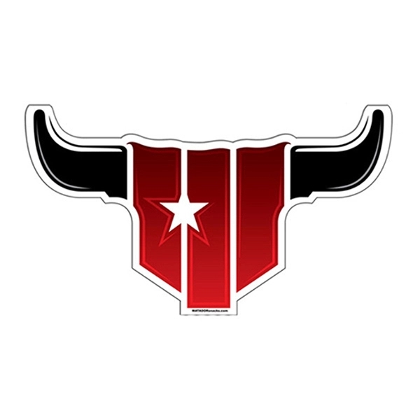 Longhorn bull shape paper window sign with suction cup (not attached).... from ASI 67620 Lion Circle Corp / Lion/Circle