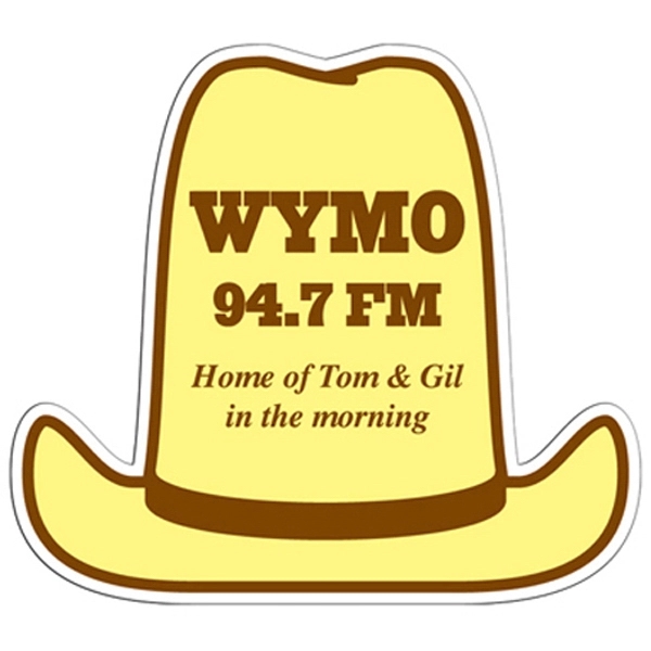 10 Gallon hat shape paper window sign with suction cup (not... from ASI 67620 Lion Circle Corp / Lion/Circle