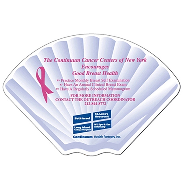 Shell shape paper window sign with suction cup (not attached).... from ASI 67620 Lion Circle Corp / Lion/Circle