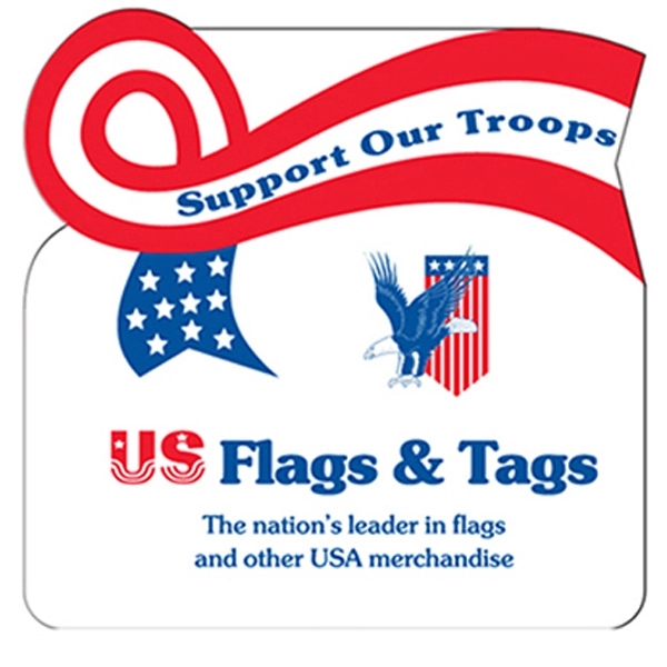 Horizontal ribbon shape paper window sign with suction cup (not attached).... from ASI 67620 Lion Circle Corp / Lion/Circle