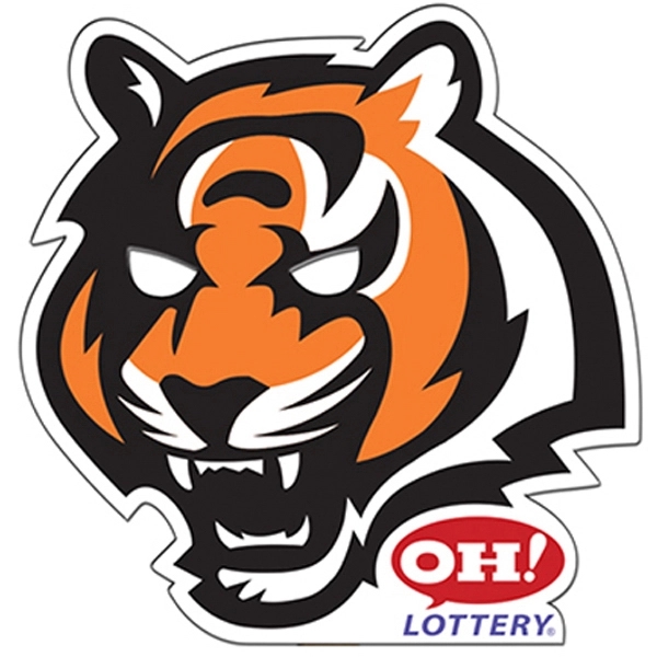 Tiger shaped window sign with suction cup (not attached), 8" x... from ASI 67620 Lion Circle Corp / Lion/Circle