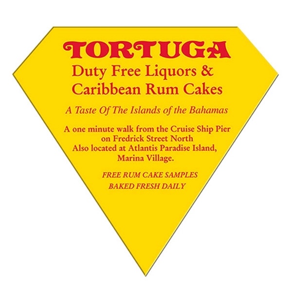 Diamond shaped window sign with suction cup (not attached), 8" x... from ASI 67620 Lion Circle Corp / Lion/Circle