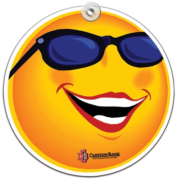 Round/ball shaped window sign with suction cup (not attached), 8" x... from ASI 67620 Lion Circle Corp / Lion/Circle