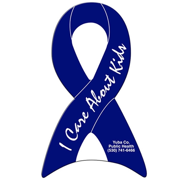 Ribbon shape paper window sign with suction cup (not attached).... from ASI 67620 Lion Circle Corp / Lion/Circle