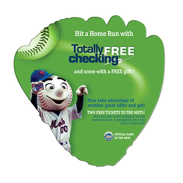 Glove shape paper window sign with suction cup (not attached).... from ASI 67620 Lion Circle Corp / Lion/Circle