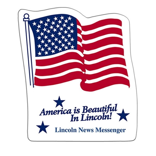 Flag shaped window sign with suction cup (not attached), 8" x... from ASI 67620 Lion Circle Corp / Lion/Circle