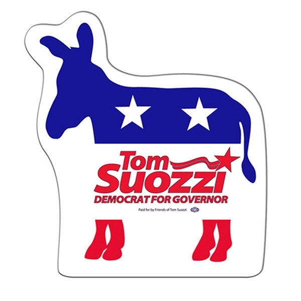 Donkey shape paper window sign with suction cup (not attached).... from ASI 67620 Lion Circle Corp / Lion/Circle