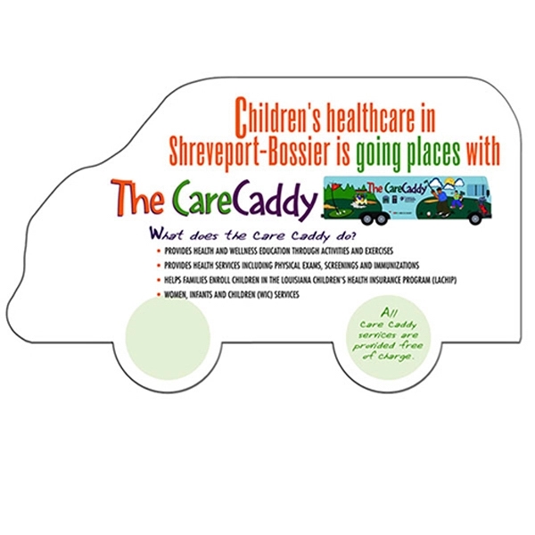 Truck shaped window sign with suction cup (not attached), 8" x... from ASI 67620 Lion Circle Corp / Lion/Circle