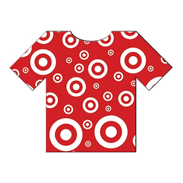 T-Shirt shape paper window sign with suction cup (not attached).... from ASI 67620 Lion Circle Corp / Lion/Circle