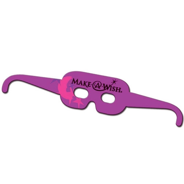 Mask glasses made from high density white poster board.... from ASI 67620 Lion Circle Corp / Lion/Circle