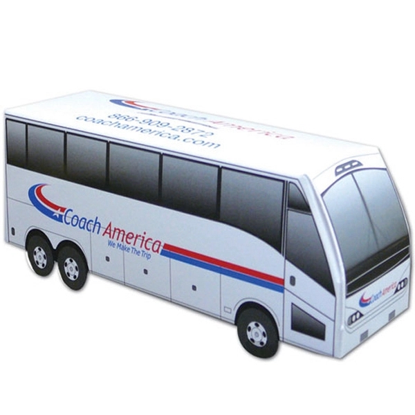 Bus shaped bank, 6 1/2" x 2" x 2 1/4".... from ASI 67620 Lion Circle Corp / Lion/Circle