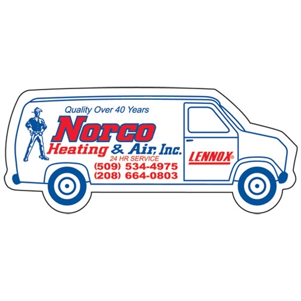 Van shape magnetic memo holder.... from ASI 67620 Lion Circle Corp / Lion/Circle