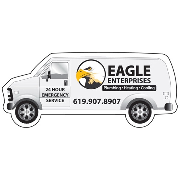 Van shape magnetic memo holder.... from ASI 67620 Lion Circle Corp / Lion/Circle