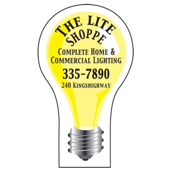 Light bulb shape magnetic memo holder.... from ASI 67620 Lion Circle Corp / Lion/Circle