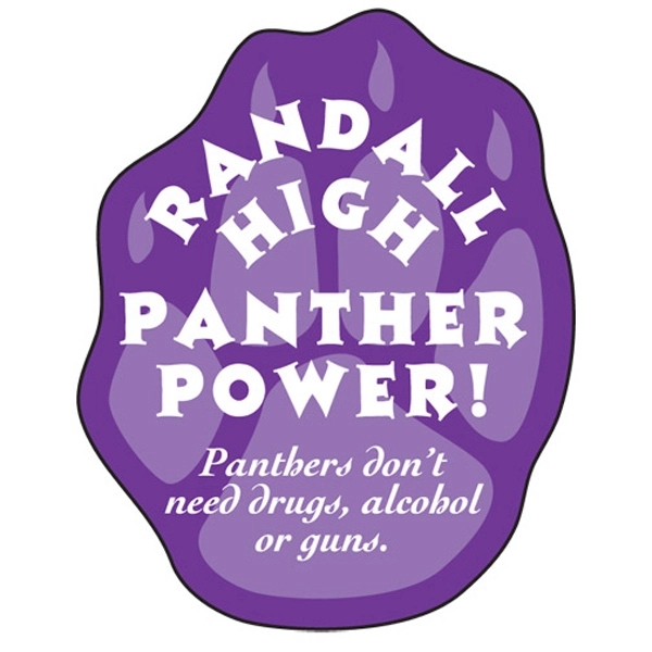 Paw print shape magnetic note holder.... from ASI 67620 Lion Circle Corp / Lion/Circle