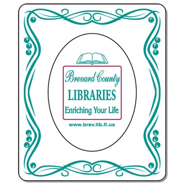 Small magnetic photo frame with .020 thickness and cut out center... from ASI 67620 Lion Circle Corp / Lion/Circle