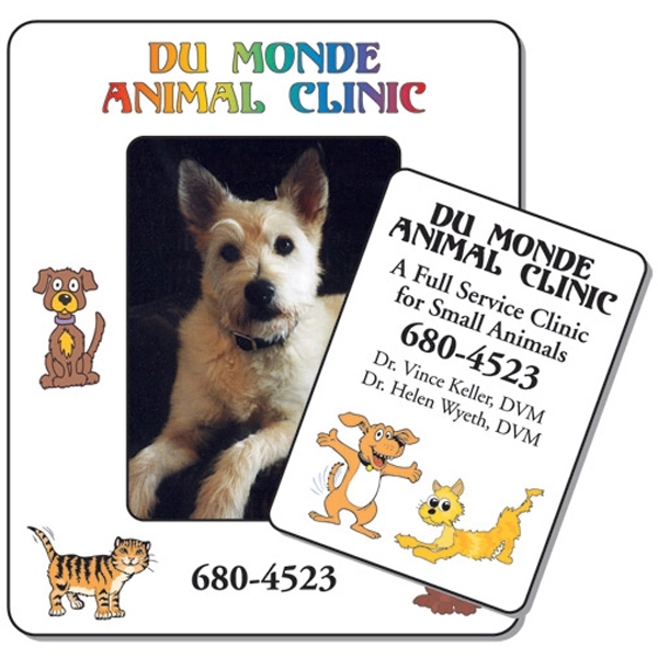 Small magnetic photo frame with .020 thickness and cut out center... from ASI 67620 Lion Circle Corp / Lion/Circle