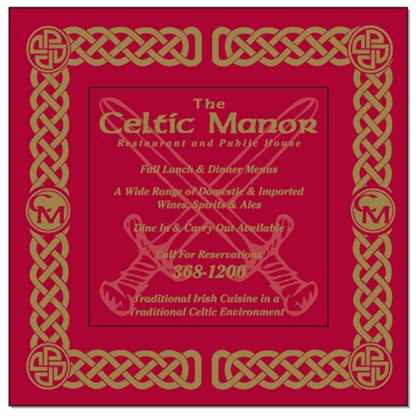 Square magnetic photo frame with .020 thickness and Polaroid center cut... from ASI 67620 Lion Circle Corp / Lion/Circle