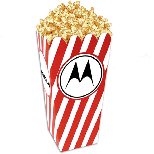 Scoop style popcorn box made from paper board, 4" x 4"... from ASI 67620 Lion Circle Corp / Lion/Circle