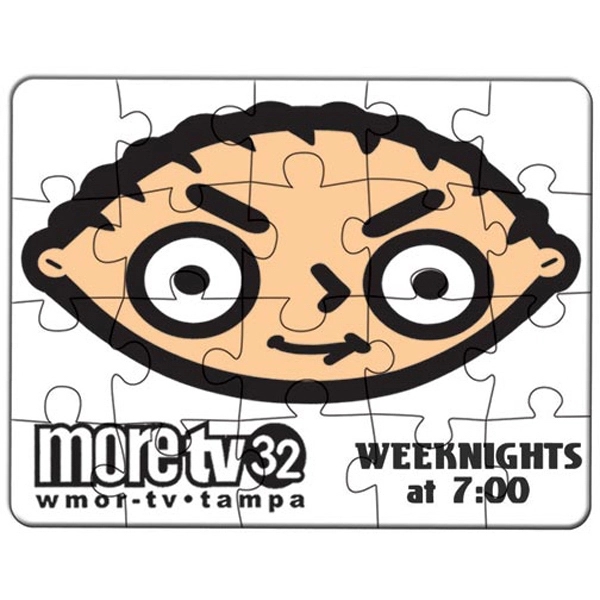 Constructed puzzle made from 60 pt. chipboard, 8 1/2" x 11".... from ASI 67620 Lion Circle Corp / Lion/Circle