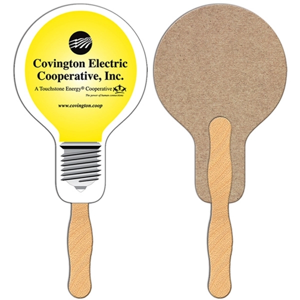 Balloon light bulb shaped fan is laminated on front with a... from ASI 67620 Lion Circle Corp / Lion/Circle