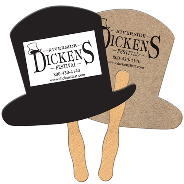 Top hat shaped fan is laminated on front with a high... from ASI 67620 Lion Circle Corp / Lion/Circle