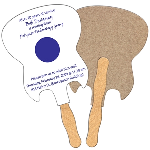 Electric guitar shaped fan is laminated on front with a high... from ASI 67620 Lion Circle Corp / Lion/Circle