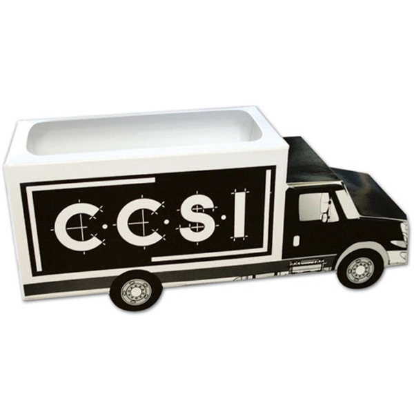 Truck shape candy dish, 20 pt. high density white board.... from ASI 67620 Lion Circle Corp / Lion/Circle