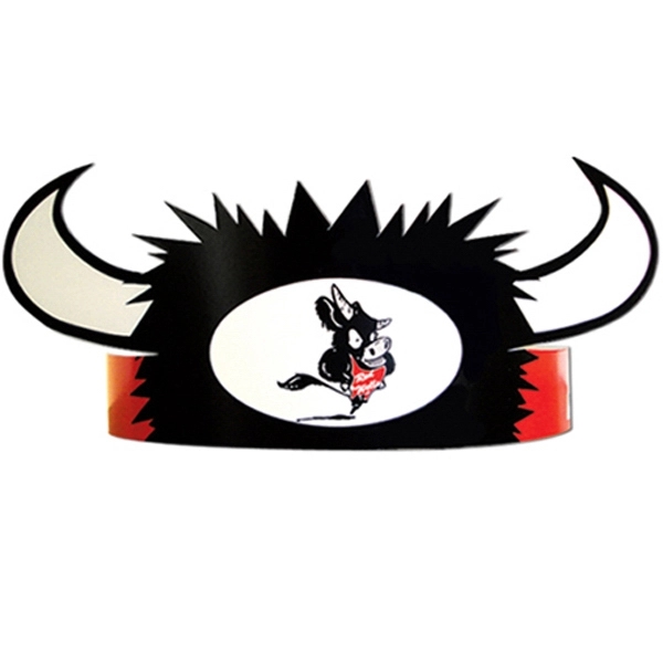 Pre-printed Water buffalo headgear made from 14 pt., poster board.... from ASI 67620 Lion Circle Corp / Lion/Circle