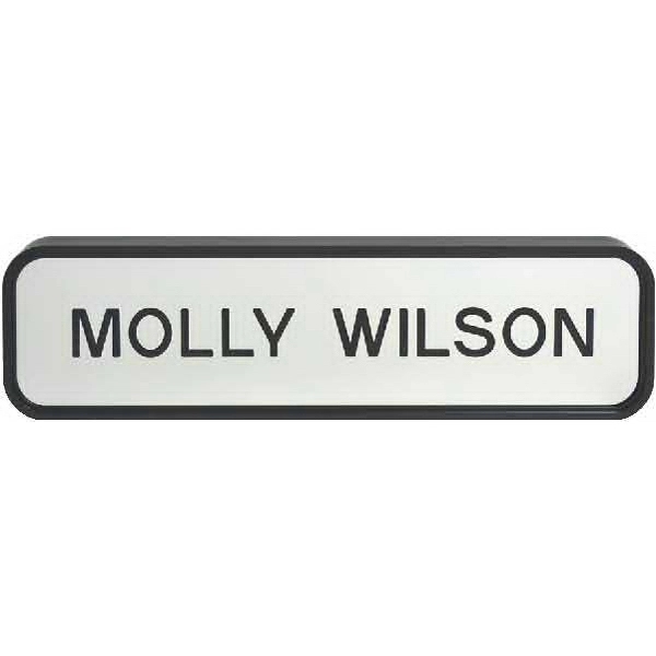 Wall nameplate with holder. 2 3/16" H x 10 3/16" W.... from ASI 81500 Navitor Inc / Navitor Specialty Products