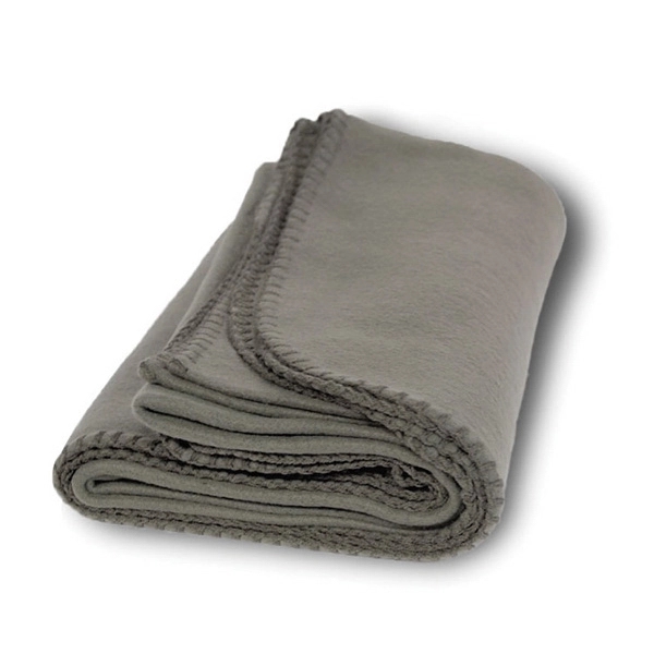 Plush polar fleece blanket. 100% polyester 200gsm (12 oz) brushed polar... from ASI 30112 ACE Products / Ace Line