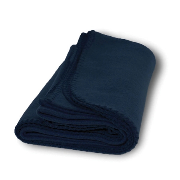 Plush polar fleece blanket. 100% polyester 200gsm (12 oz) brushed polar... from ASI 30112 ACE Products / Ace Line