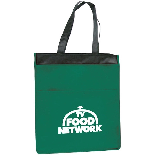 Large cooler tote. Hot/cold lining with zipper closure. Open front pocket.... from ASI 30112 ACE Products / Ace Line