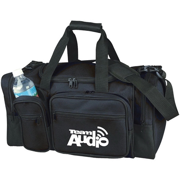 Duffel bag - two large end pockets, carrying handles and adjustable... from ASI 30112 ACE Products / Ace Line