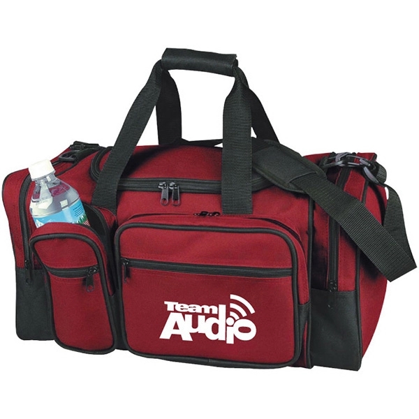 Duffel bag - two large end pockets, carrying handles and adjustable... from ASI 30112 ACE Products / Ace Line