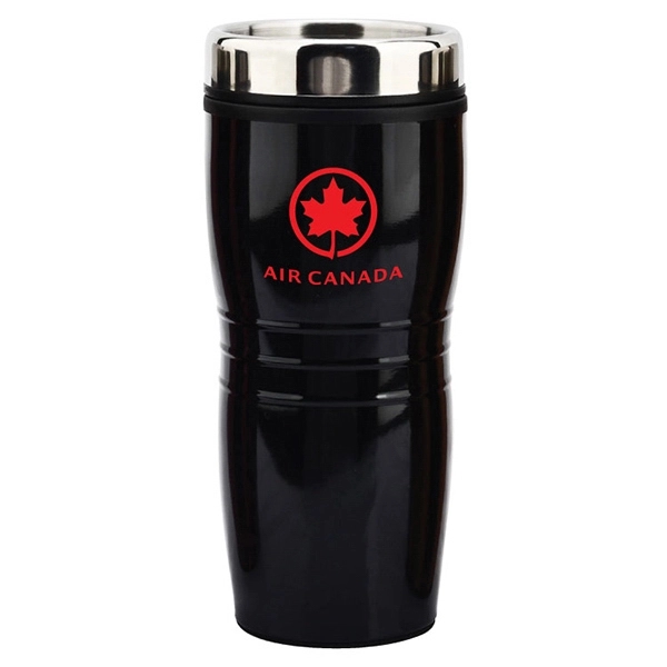 16 oz stainless steel travel tumbler. Metallic finish.... from ASI 30112 ACE Products / Ace Line