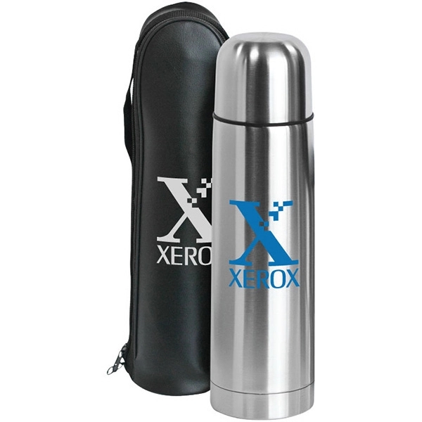 Bullet stainless steel vacuum bottle. Lid doubles as a serving cup.... from ASI 30112 ACE Products / Ace Line