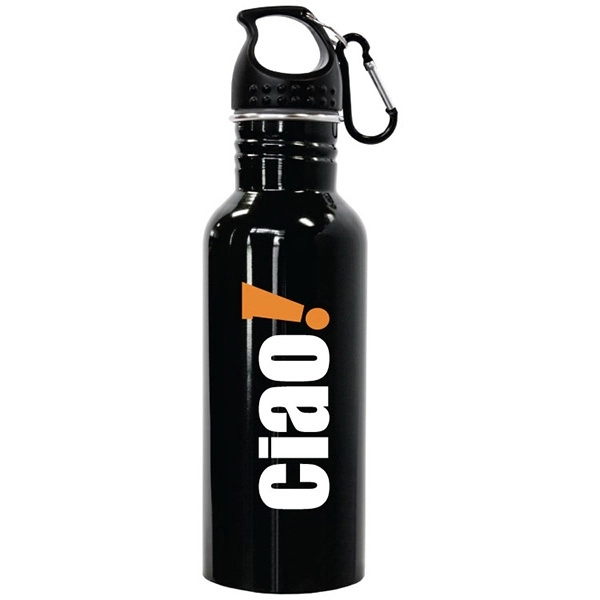 22 oz stainless steel sports bottle. 1 3/4" wide mouth. Includes... from ASI 30112 ACE Products / Ace Line
