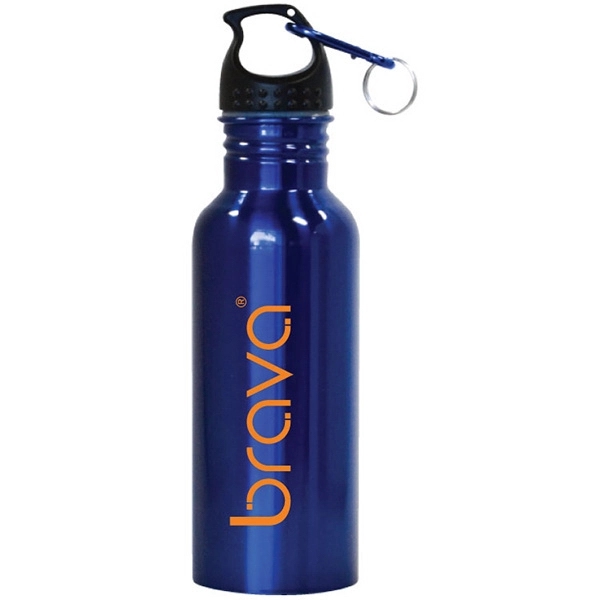 22 oz stainless steel sports bottle. 1 3/4" wide mouth. Includes... from ASI 30112 ACE Products / Ace Line