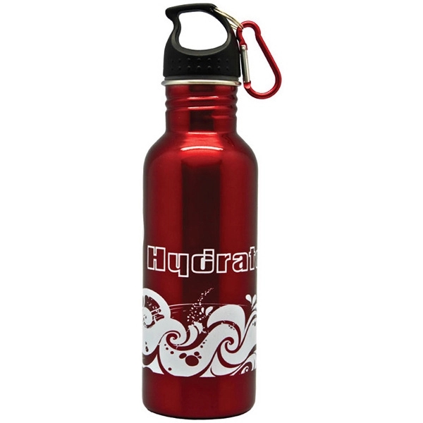 22 oz stainless steel sports bottle. 1 3/4" wide mouth. Includes... from ASI 30112 ACE Products / Ace Line